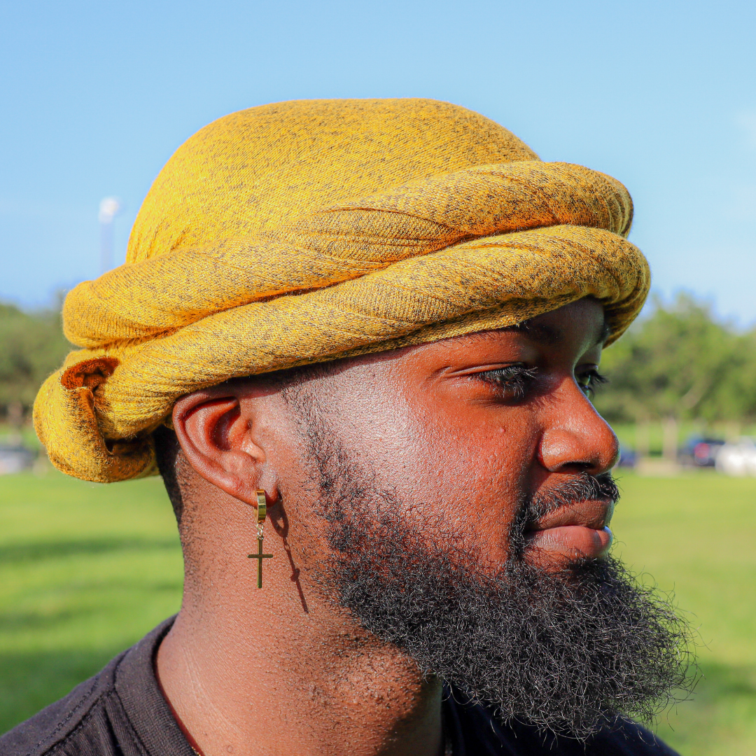 Mustard Yellow Male Turban