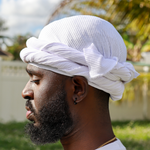 White male turban