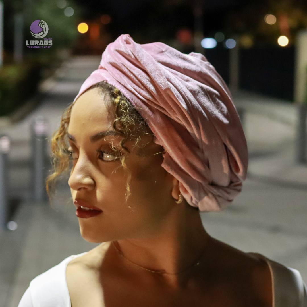 velvet head wrap