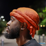 orange male turban