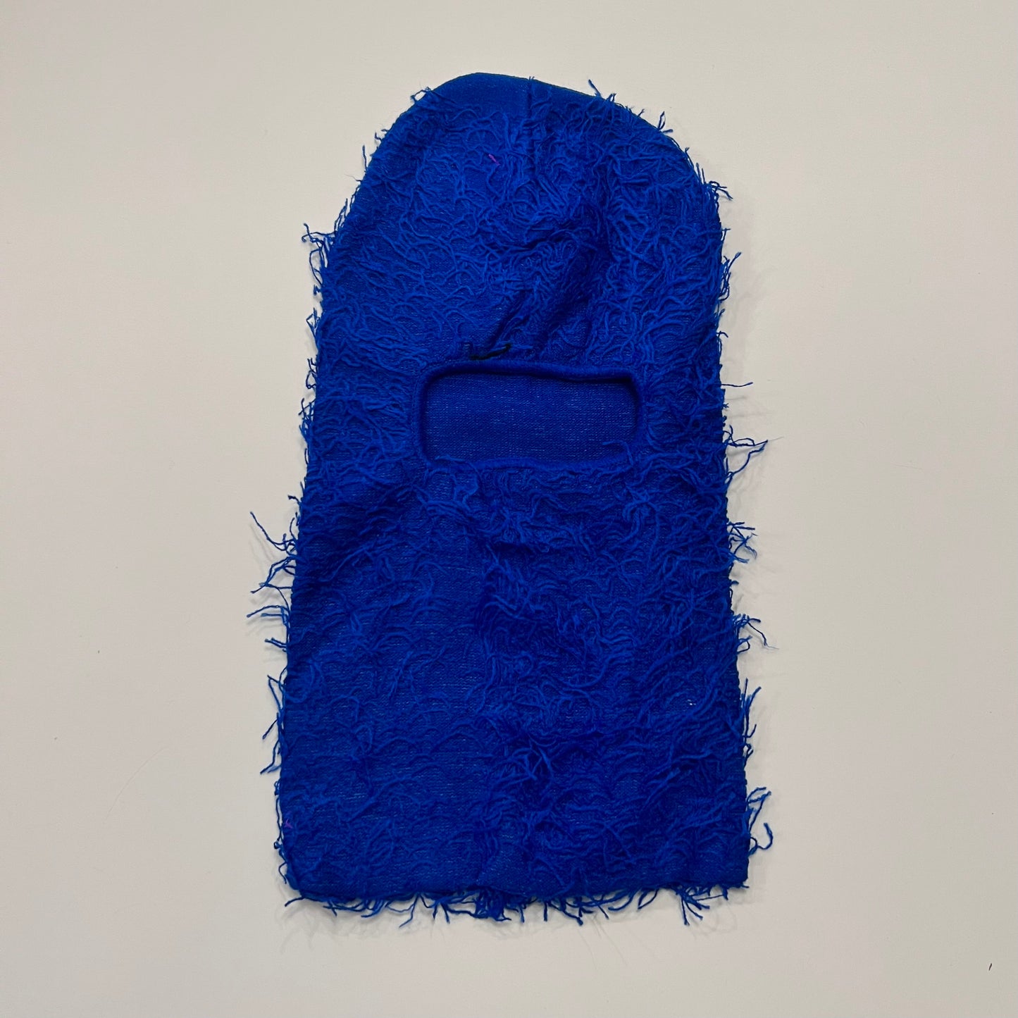 Royal Blue Distressed Balaclava Mask