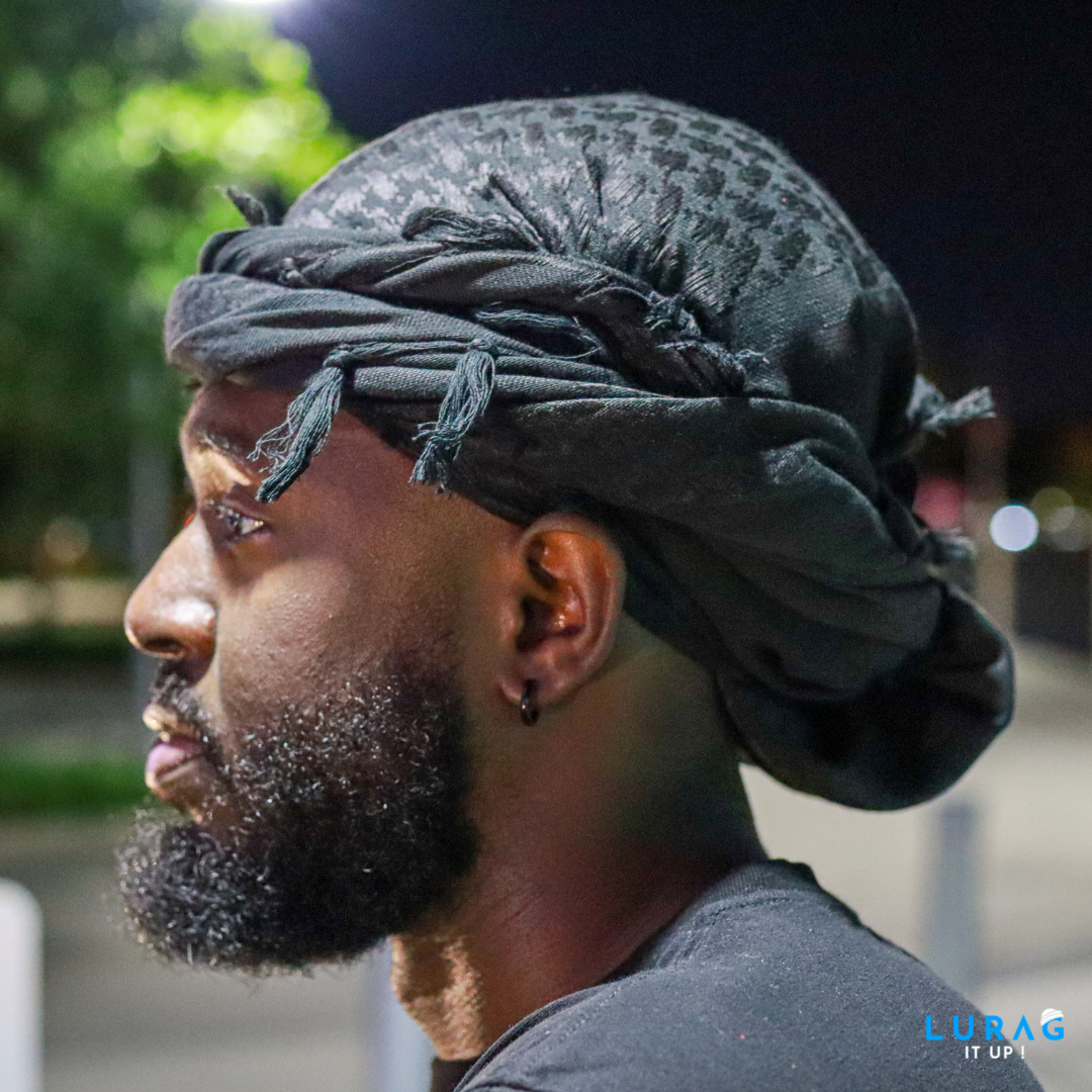 Black Head Wrap Lurags
