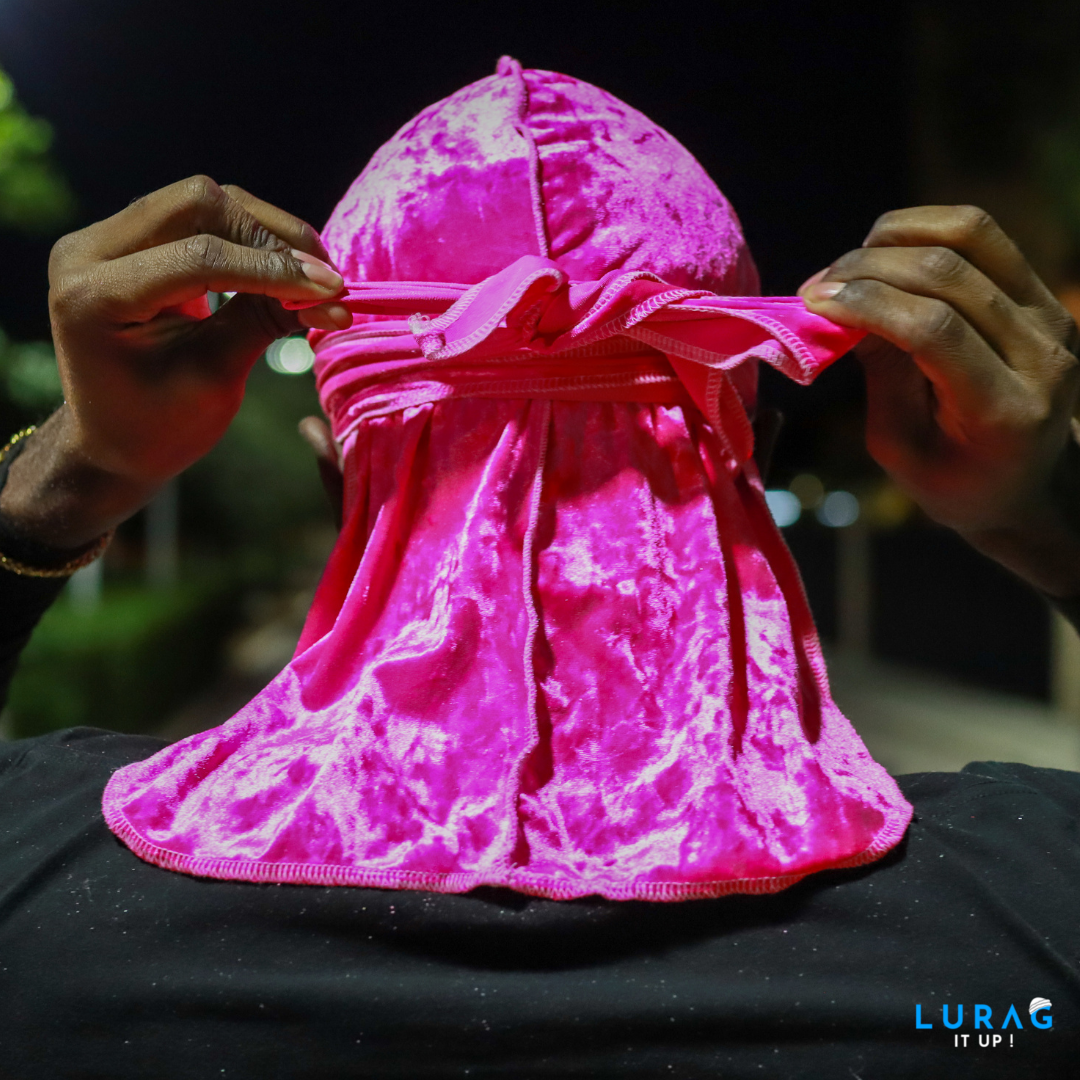 hot pink durag