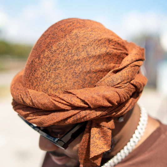 Rust Male Turban