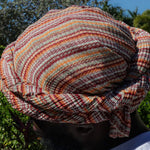 male turban with multiple colors